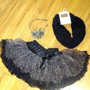 Halloween dress costume School leopard set Small